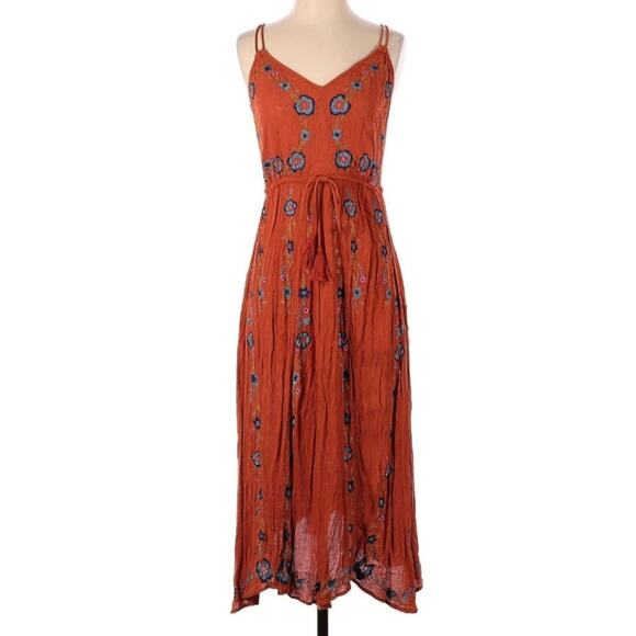 Free People Wild Georgia Embroidered Dress - Picture 2 of 9
